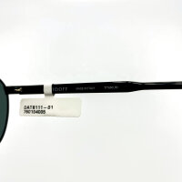 Davidoff DATS111-01 Mens Sunglasses, Titanium, Polarized, Black Frame, Smoked Lenses, Lens Width 59 mm, Bridge 14 mm, Temples 145 mm