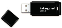 Integral USB 3.0 Stick 32GB, fast memory stick, backward compatible with USB 2.0, black