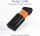 Integral Pulse USB flash drive 32GB, USB 2.0, black-orange, compact, fast data transfer