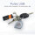Integral Pulse USB flash drive 32GB, USB 2.0, black-orange, compact, fast data transfer