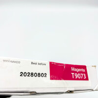 Epson T9073 XXL Magenta Tintenpatrone, 69ml, 7.000 Seiten, für WorkForce Pro WF-6090/6590, DURABrite Pro