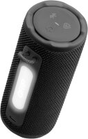 JBL Grip Bluetooth speaker, portable, Pro Sound, AI Sound Boost, IP68 waterproof, dustproof, ambient light resistant, 14h battery life, black