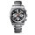 Casio Edifice EFB-730 Herrenchronograph, Edelstahl, Saphirglas, 10 BAR wasserdicht, silberfarbenes Gehäuse