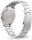 Casio Edifice EFV-100D-2BV Herrenuhr, Quarz, 10 BAR wasserdicht, verschraubte Krone, hellblaues Zifferblatt, Datumsanzeige, silbernes Metallarmband