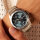 Casio Edifice EFR-526D-2AVUEF Herrenuhr, Chronograph, 100 m wasserdicht, Datumsanzeige, dunkelblaues Zifferblatt, silbernes Metallarmband
