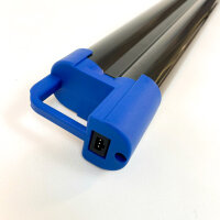 Lithium-ion battery pack C73-090, 25.2 V, 9000 mAh, 29.4 V, black/blue, high-performance battery for devices and tools