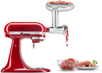 KitchenAid Fleischwolf Metallaufsatz, kompatibel mit...