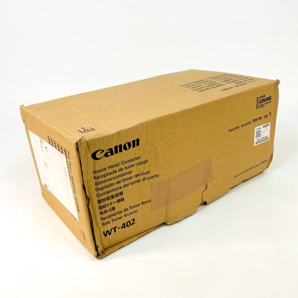 Canon WT-402 FM2-2058-020 Waste Toner Container, Original, Replacement Part, for Toner Cartridges, 1 Piece