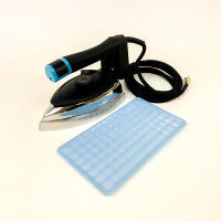 Trevil Ferro LTR industrial iron F022, 230V, 800W, ambidextrous, incl. iron rest mat
