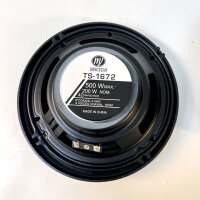 Mingyuan TS-1672 4-Wege-Lautsprecherpaar, 16 cm, 500W max, 200W RMS, 4 Ohm, schwarz