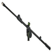 Gravity MS B 22 microphone arm, telescopic 500–880 mm, 3/8" external thread, 2-way adjustable, black, microphone stand