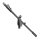 Gravity MS B 22 microphone arm, telescopic 500–880 mm, 3/8" external thread, 2-way adjustable, black, microphone stand