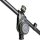 Gravity MS B 22 microphone arm, telescopic 500–880 mm, 3/8" external thread, 2-way adjustable, black, microphone stand