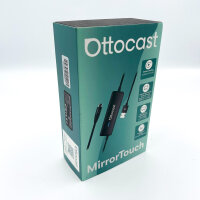 Ottocast MirrorTouch CA450-T Car Adapter, Wireless CarPlay, Smartphone Mirroring, USB-C, Black