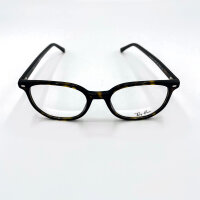 Ray-Ban RB539 Elliot unisex glasses, 50mm lenses, 19mm bridge, 145mm temples, brown and black frame, including case