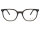 Ray-Ban RB539 Elliot unisex glasses, 50mm lenses, 19mm bridge, 145mm temples, brown and black frame, including case