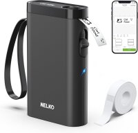 Nelko P21 Mini Label Printer, portable, wireless,...