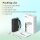 Nelko P21 Mini Label Printer, portable, wireless, Bluetooth, USB-C, 5V/1A, incl. cable & instructions, black