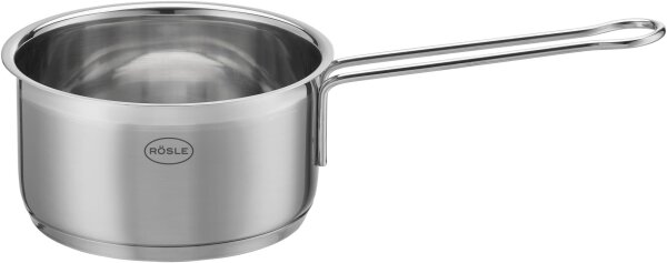 Rösle Elegance Butterpfanne 12cm, 0,25l, Edelstahl 18/10, kleiner Kochtopf für Saucen und Butter