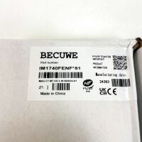 Becuwe Aritech IM1740FENF*81 Overhead Door Contact, Grey, 0.6 m Armored Cable, Magnetic Contact for Industrial Gate and Door Monitoring