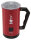 Bialetti MKF02 Perfetto Crema Milchaufschäumer, 300 ml, rot, Cappuccinatore, Premium-Qualität, Ein-/Ausschalter