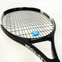 Weed EXT135-Tour tennis racket, 135 sq. inch, 71.8 cm, 18x21 strings, black/blue, incl. fabric bag