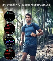 OUKITEL BT12 Smartwatch, 1.43" AMOLED, 36 GB...