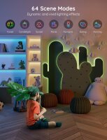 Govee H615D LED-Lichtstreifen 20m, RGB, 24V, 12W, App-Steuerung, kompatibel mit Alexa & Google Assistant, für Ambiente