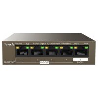 Tenda TEG1105PD 5-Port Gigabit Switch, 4x PoE, IEEE...