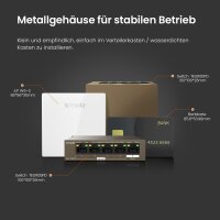 Tenda TEG1105PD 5-Port Gigabit Switch, 4x PoE, IEEE 802.3af, PSE & PD, 6kV Blitzschutz, PoE bis 325m, RoHS, für WLAN/IP-Kameras