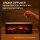 Kaminflammen-Aroma-Diffusor, 5V/2A, ≥10W, 261x101x97mm, Timer (1/3/5 Std.), schwarz, stimmungsvolles Flammendesign