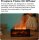 Kaminflammen-Aroma-Diffusor, 5V/2A, ≥10W, 261x101x97mm, Timer (1/3/5 Std.), schwarz, stimmungsvolles Flammendesign