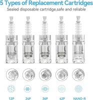 Microneedling needles EN48-10-12P, 12 pins, set of 10,...