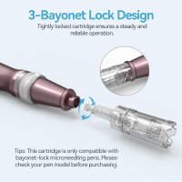 Microneedling needles EN48-10-12P, 12 pins, set of 10, replacement modules for Dermapen A10, bayonet fitting