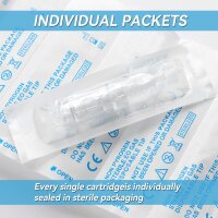 Microneedling needles EN48-10-12P, 12 pins, set of 10, replacement modules for Dermapen A10, bayonet fitting