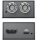 Blackmagic Design CONVCMIC/HS03G Micro Converter, HDMI auf 3G-SDI, 2 SDI-Ausgänge, kompakt, schwarz, für Kameras und Computer