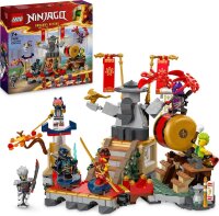 LEGO 71818 Ninjago Tournament Battle Arena, building set...