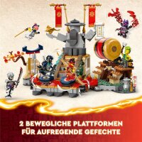 LEGO 71818 Ninjago Tournament Battle Arena, building set for ages 7 and up, ninja playset with arena and minifigures