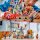 LEGO 71818 Ninjago Tournament Battle Arena, building set for ages 7 and up, ninja playset with arena and minifigures