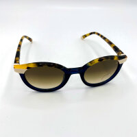 Etnia Barcelona 5 EIXAMP 52S womens sunglasses, 52 mm lens width, blue-havana full-rim frame, brown gradient lenses