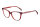 Etnia Barcelona 5 SALGUE 54O HVBX Unisex - Brille, 54 mm Glasbreite, rotes Vollrandgestell, Vintage-Stil, klare Demogläser