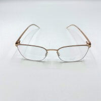 Etnia 6 SILVI 520 PG Mens Glasses, Metal, Rose Gold, Rectangular, 52 mm Lens Width, 18 mm Bridge, 140 mm Temples, Clear Demo Lenses