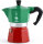 Bialetti Moka Express 6-cup espresso maker, 270 ml, aluminum, tricolor, classic design