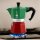Bialetti Moka Express 6-cup espresso maker, 270 ml, aluminum, tricolor, classic design