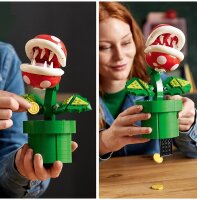 Lego 71426 Super Mario Piranha Plant, 540 pieces, building set for adults, collectors model, highly detailed, display piece, ages 18+