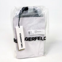 Karl Lagerfeld A1W50026 K/Autograph Small Tote, One Size, Black Details, Small Tote Bag, 65% Recycled Cotton
