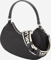 Karl Lagerfeld A2W30086 Shoulder Bag, black, Paris logo, recycled nylon, one size, metal details
