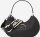 Karl Lagerfeld A2W30086 Shoulder Bag, black, Paris logo, recycled nylon, one size, metal details
