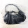Karl Lagerfeld A2W30086 Shoulder Bag, black, Paris logo, recycled nylon, one size, metal details