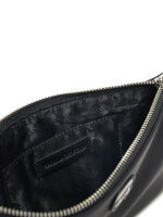Karl Lagerfeld A1W32038 Shoulder Bag, black, logo print, recycled nylon, one size, adjustable strap